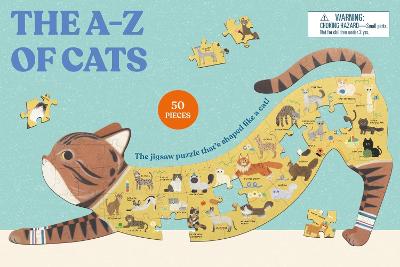  	The A-Z of Cats: The jigsaw puzzle that's shaped like a cat!