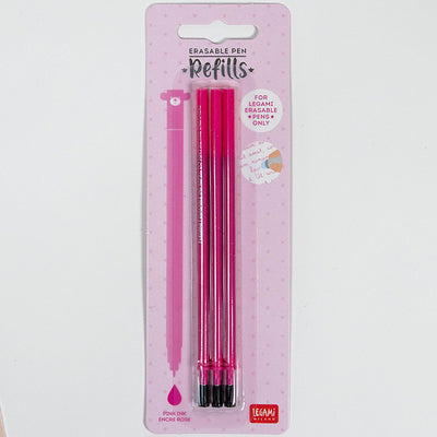 LEGAMI Erasable Gel Pen Piggy – pink