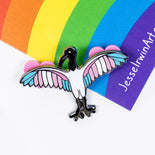 Enamel Pin, Transbis